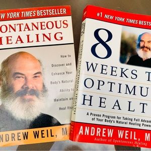 2 Natural Well-being books lot